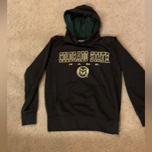 Colorado State Rams Hoodie Size Small